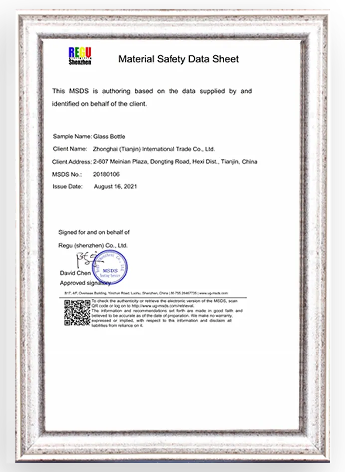 CERTIFICATES