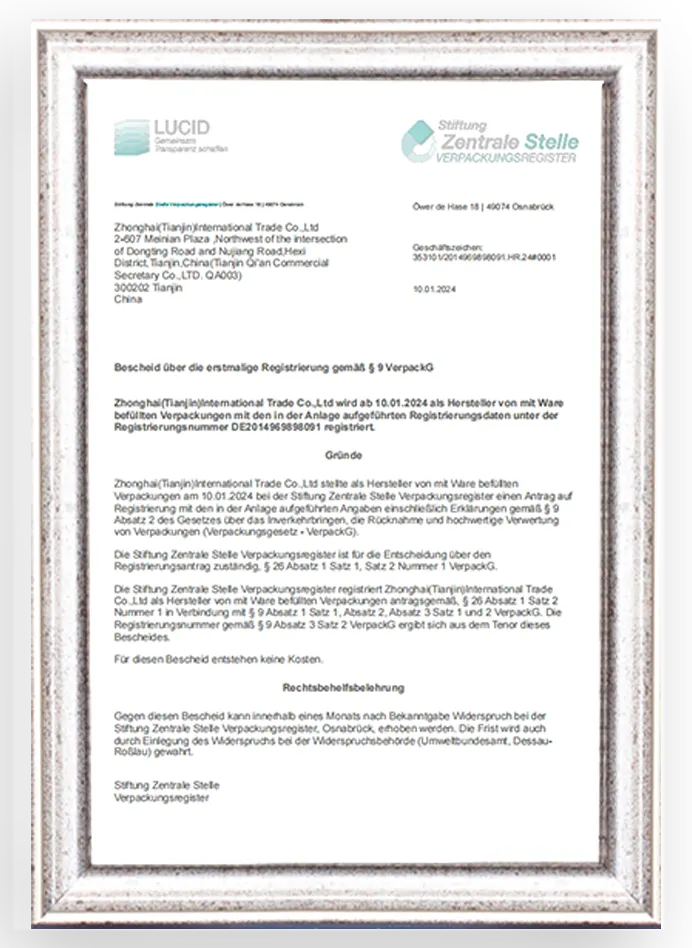 CERTIFICATES