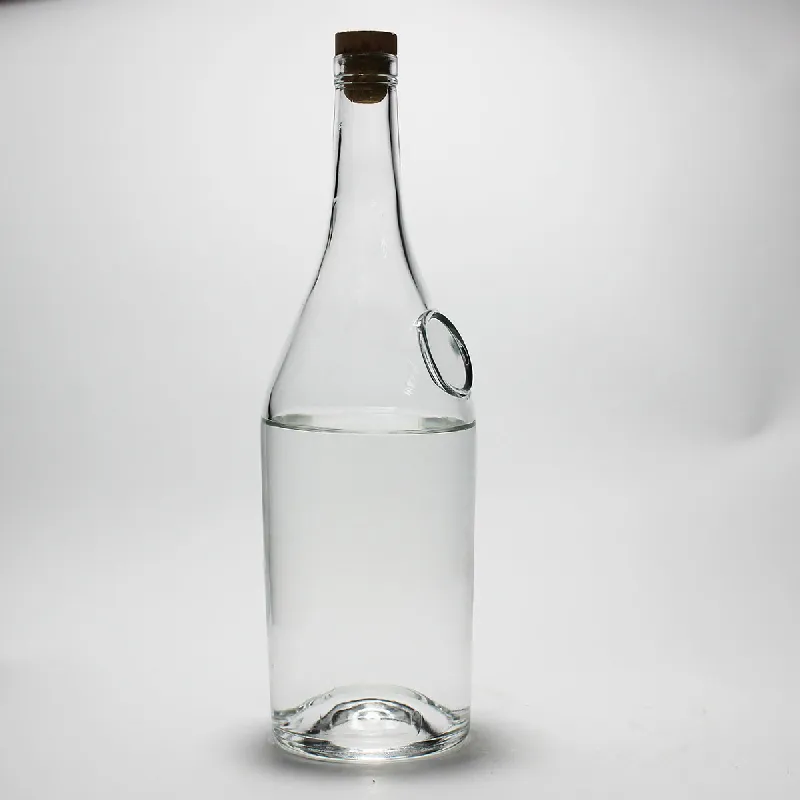 Super Flint Glass Gin Bottle