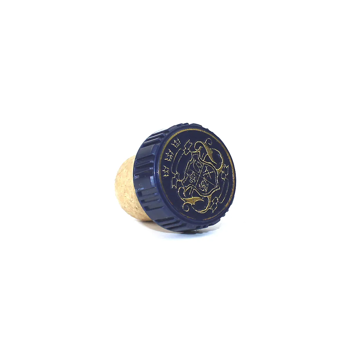 18.5mm Blue Light Brown Plastic Synthetic Stopper