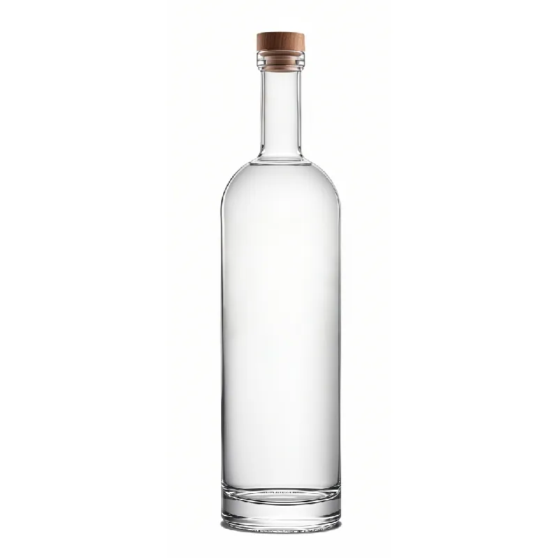Long Neck Vodka Glass Bottle