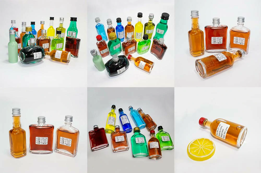 Mini 50ml 100ml Whisky Vodka Bottle 