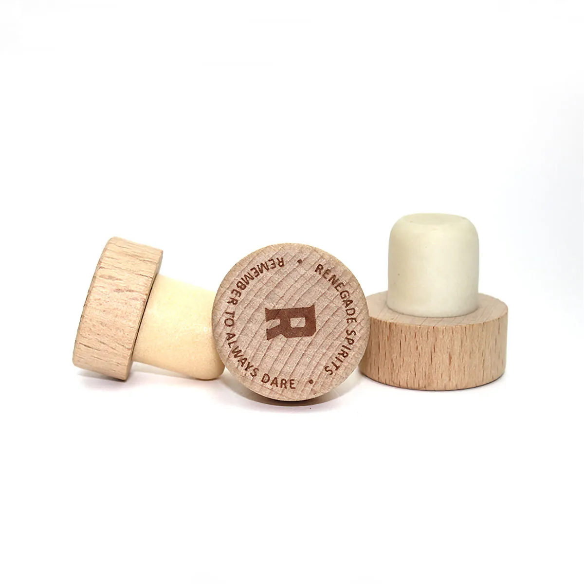 19.5mm Natural Wooden Synthetic Cork