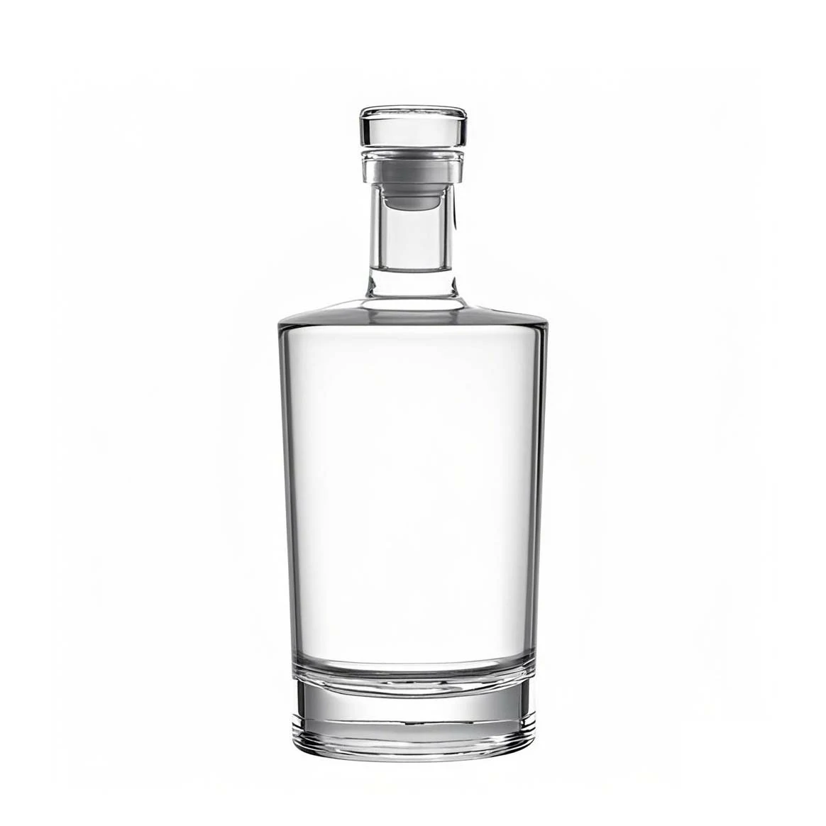 Flat Shoulder Liquor Spirits Gin Glass Bottle 750ml 700ml 500ml