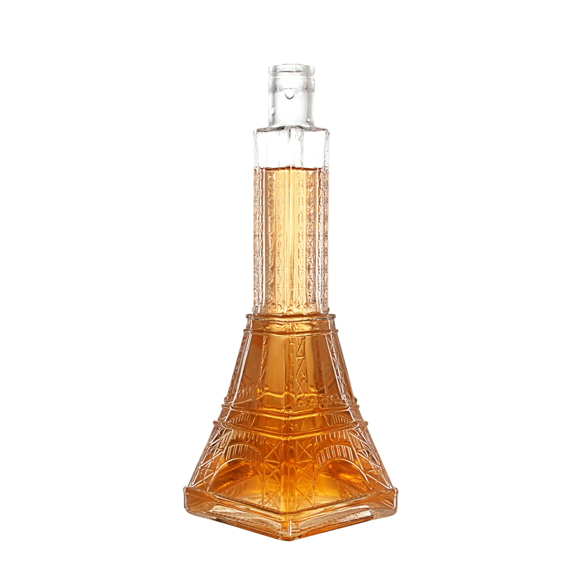 Unique Eiffel Tower Shape Spirits Whisky Bottle
