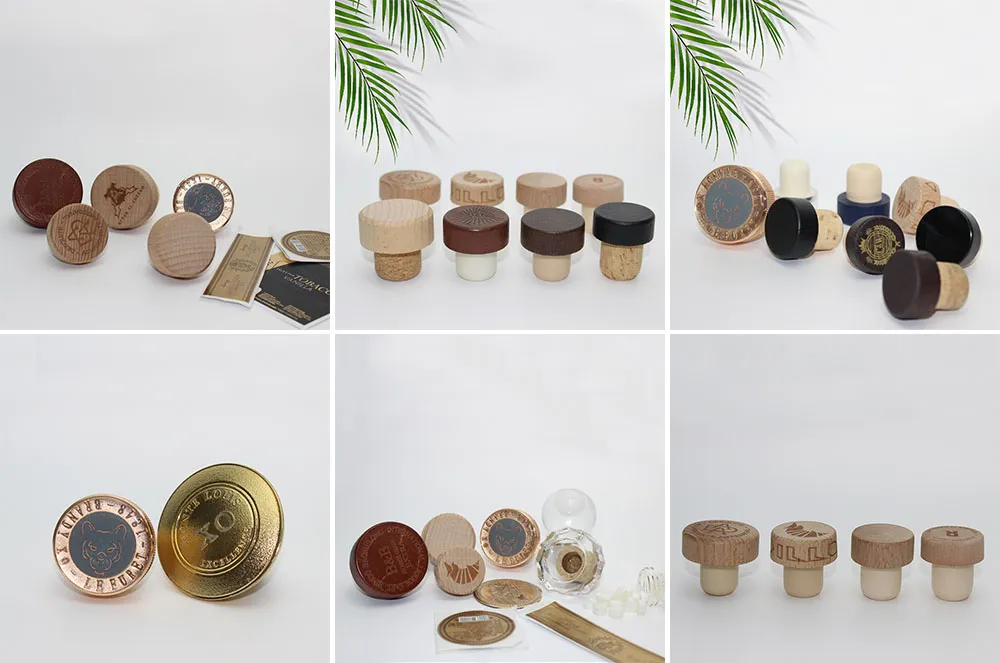 Customized Natural Wooden Synthetic Cork