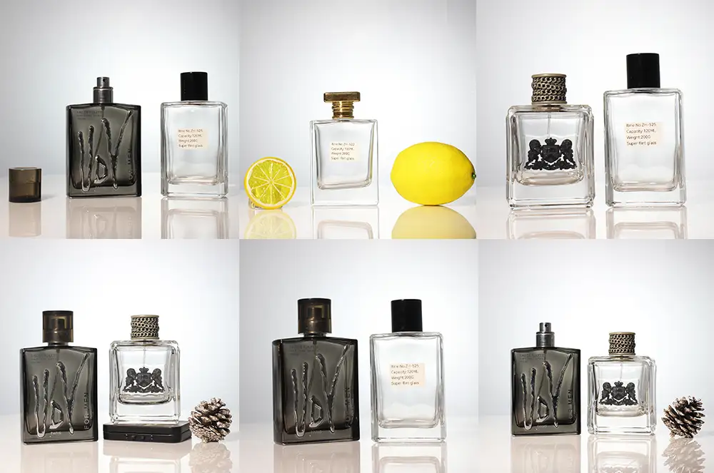 Luxury Square Glass Perfume Bottle