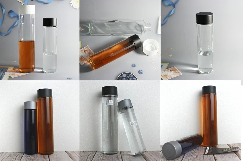 Voss Sparkling Water Mineral Water Glass Bottle 250ml 300ml 350ml 500ml 800ml