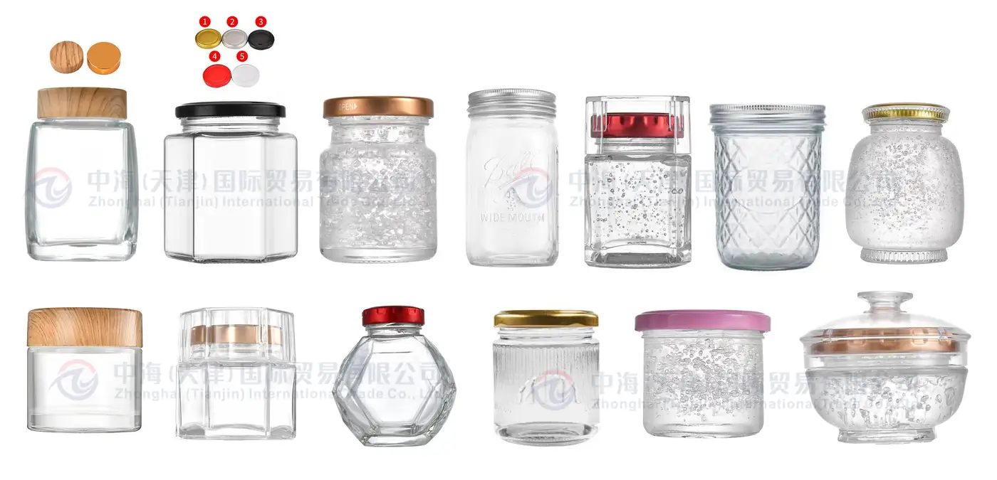 Premium Round Glass Jar