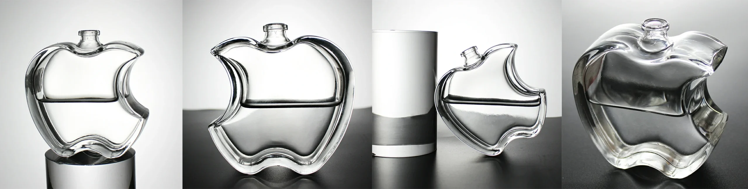 High-end Apple Shape Perfume Glass Bottle 100ml