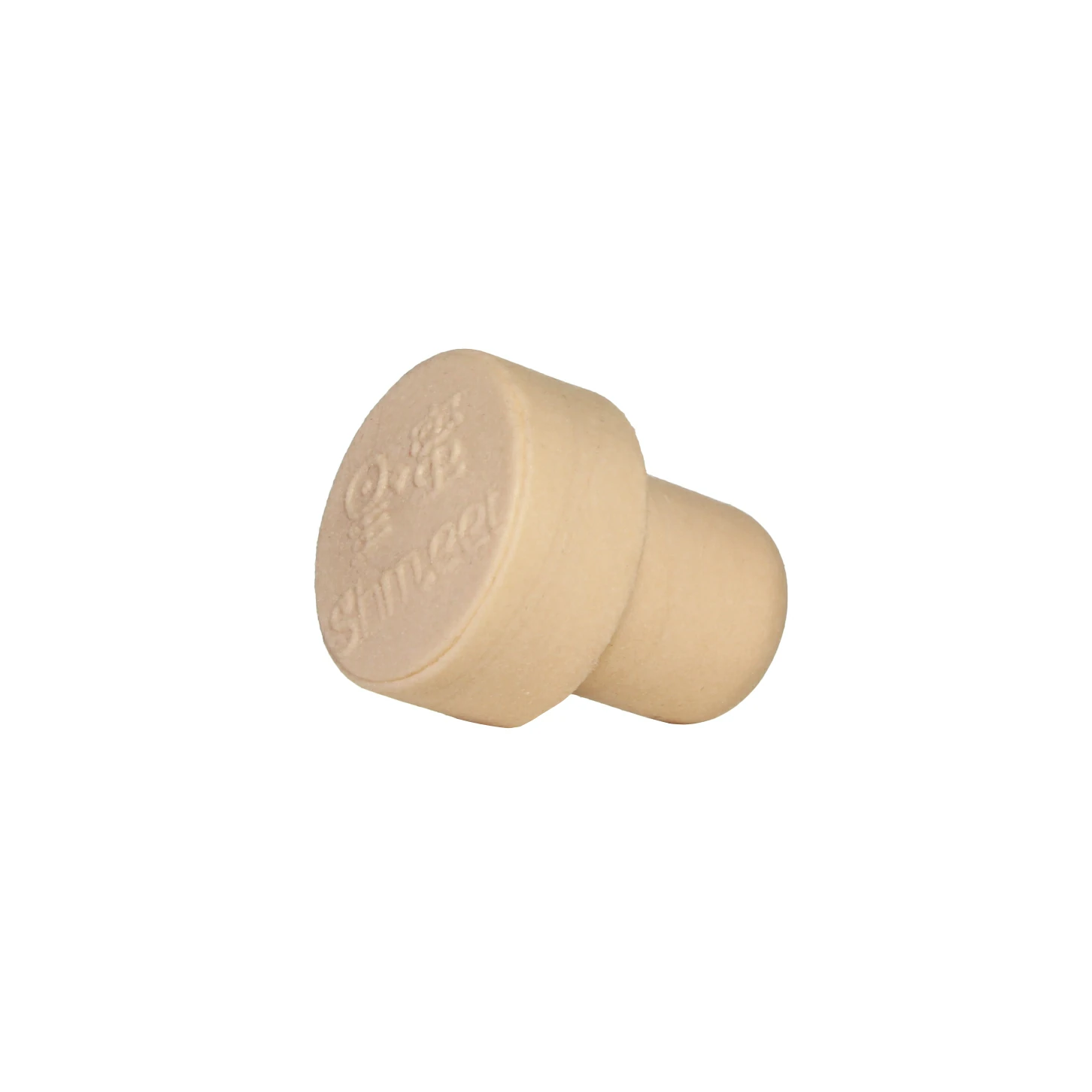 Natural Synthetic Wine Cork Stopper With Embossed Logo
