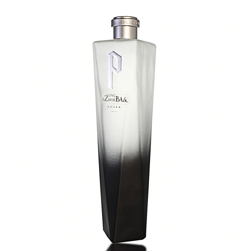 Wodka-Glasflasche