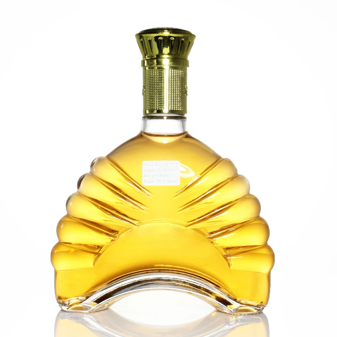 Buy 750ml Whisky Glass Bottle