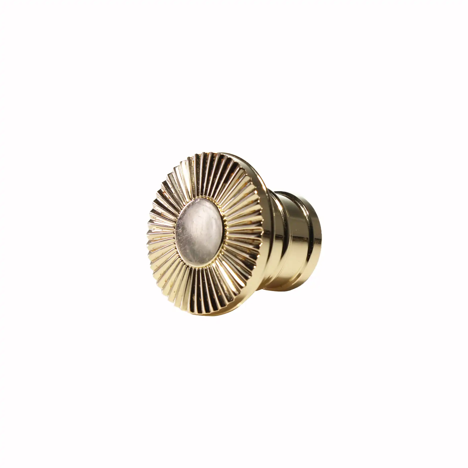 Creative Zinc Alloy Gold Plating Metal Zamac Perfume Bottle Cap