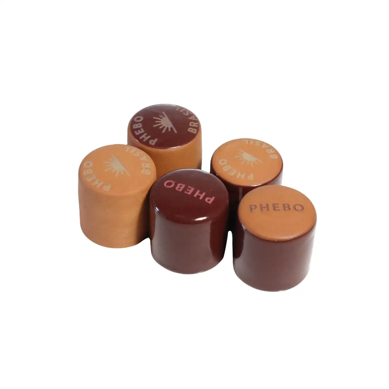 Custom Brown Glazed Matte Ceramic Cap for Perfume Bottle