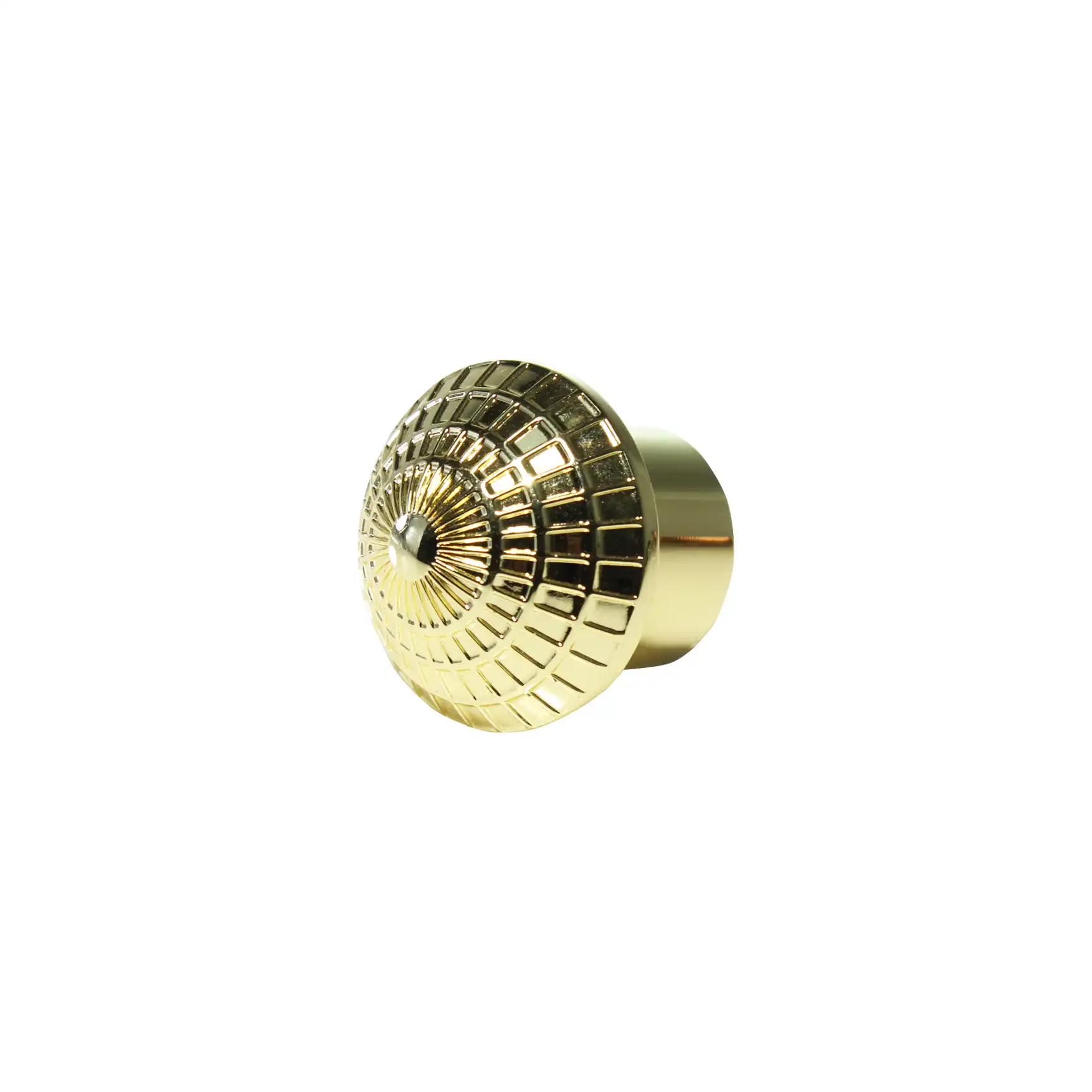 High Polished Shiny Gold Color Zamak Zinc Alloy Perfume Bottle Cap
