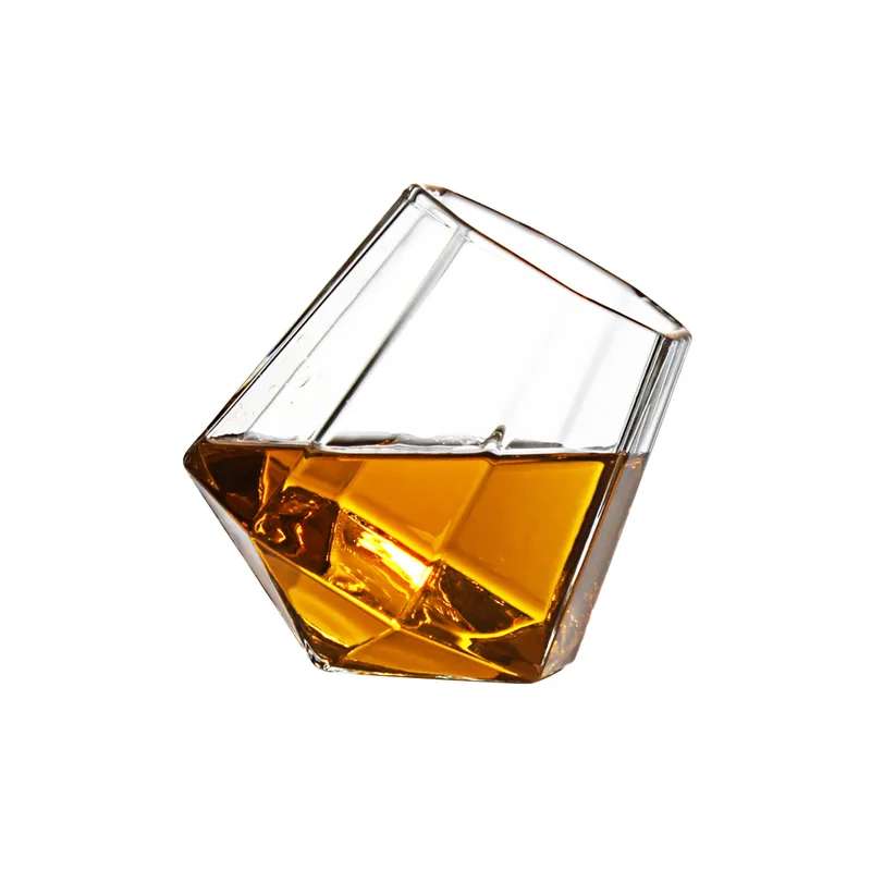 Deluxe Diamond Shot Whisky Glass 200ml (1) Deluxe Diamond Shot Whisky Glass 200ml