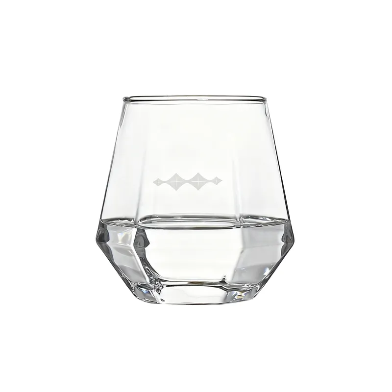 Hexagonal Crystal Glass For Whiskey Wine Water Juice Cocktail 290ml (1) Hexagonal Crystal Glass For Whiskey Wine Water Juice Cocktail 290ml