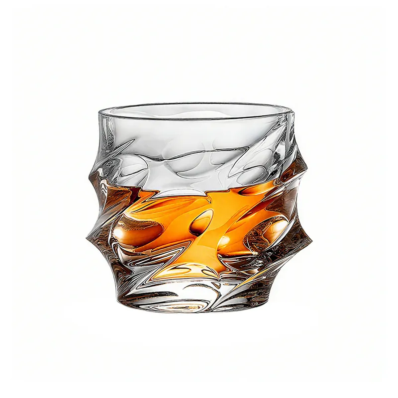 Thick Bottom Storm Japanese Crystal Whisky Glass 300ml (1) Thick Bottom Storm Japanese Crystal Whisky Glass 300ml