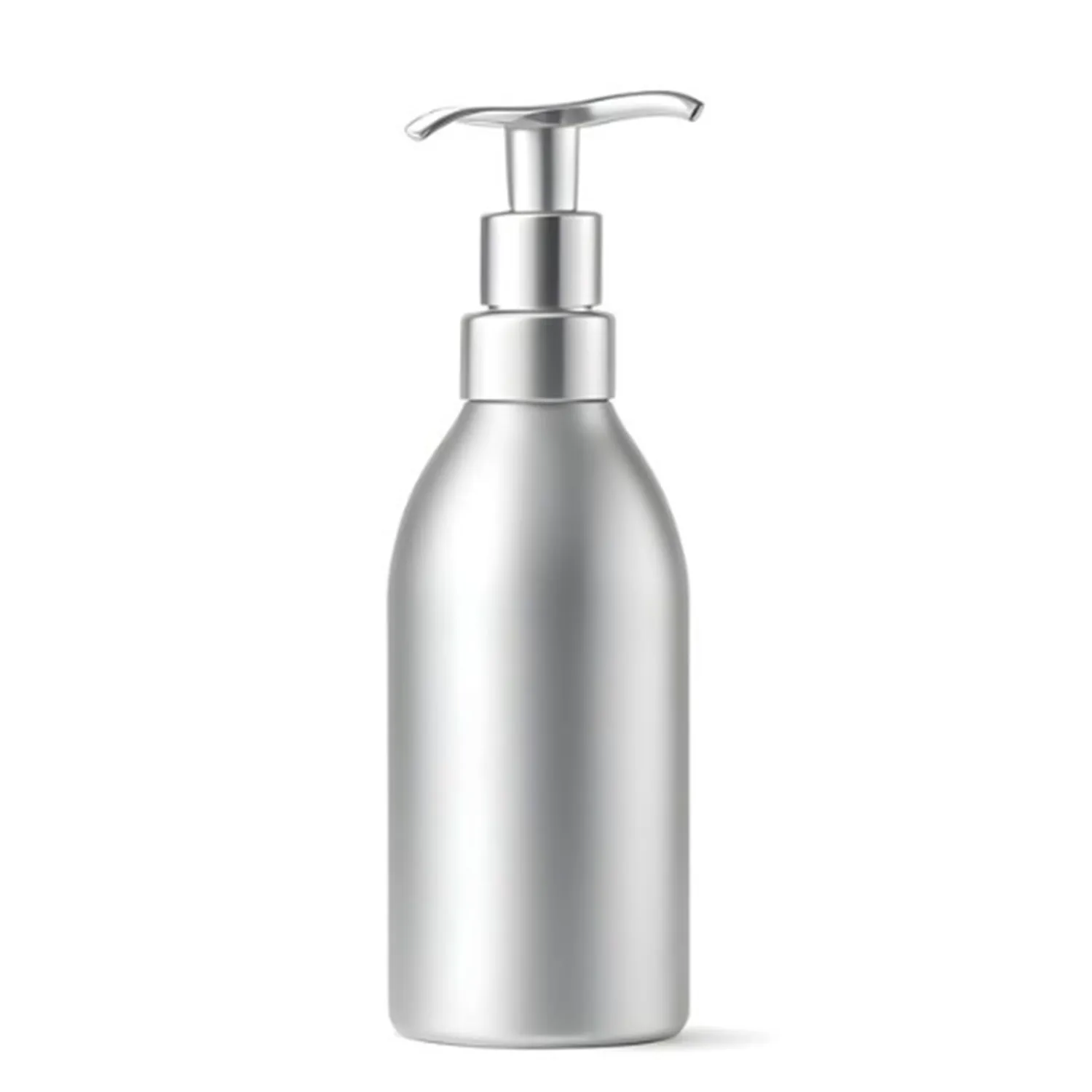 Refillable Hand Soap Shampoo Liquid Aluminum Bottle With Pump for Bathroom Kitchen Countertop