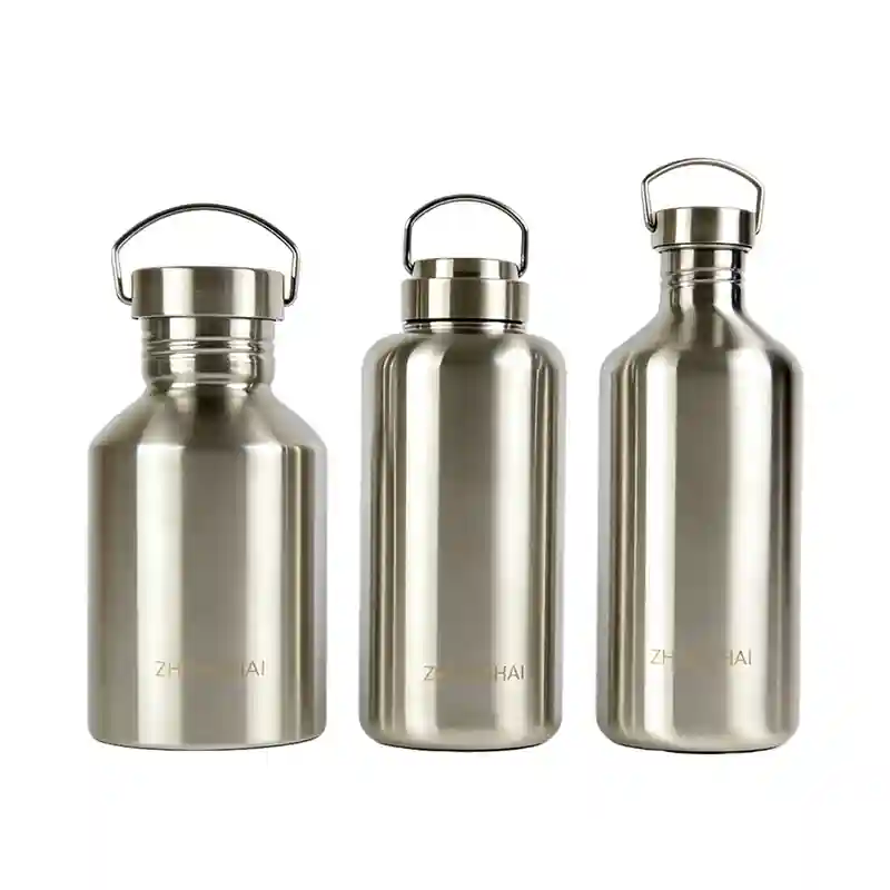 Portable Insulated Kettle Stainless Steel Water Bottle with Leakproof Lids for Picnic Camping Travel