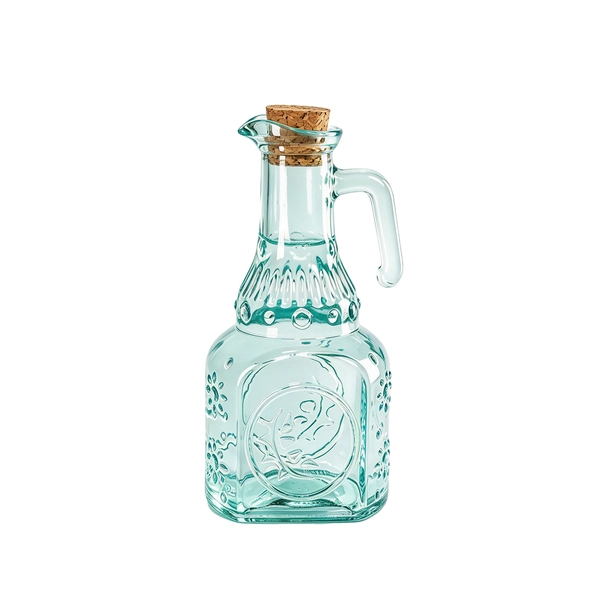 Cyan Bormioli Rocco Country Home Helios Oil Bottle With Handle Pouring Spout 200ml